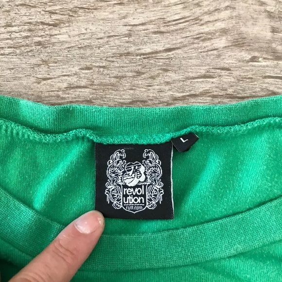 Vintage 1982 Happy Camp T Shirt Revolution Large - Picture 2 of 3